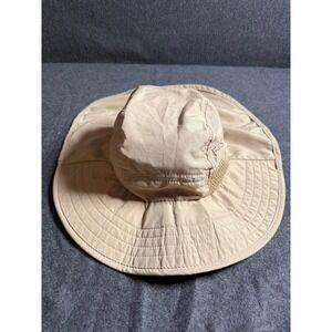 Field & Stream Tan Sun Hat Wide Brim Neck Flap Fishing Hiking Boonie Hat